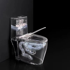 Luxury Europe Style <strong>Black</strong> Gold Ceramic <strong>Toilet</strong> - Product Image 4