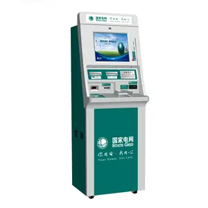 Kiosk nhà sản xuất sảnh loại điện thoại di động Top Up kiosk không dùng tiền mặt thanh toán kiosk cho điện/nước/TV/điện thoại