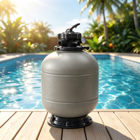 Filtre à sable pour piscine ABS, diamètre 400 mm, pour piscines enterrées/hors sol