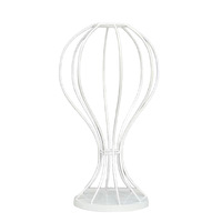 Support à fleurs géométrique en fer forgé de style festif européen, accessoires décoratifs fabriqués en Chine pour tables de mariage