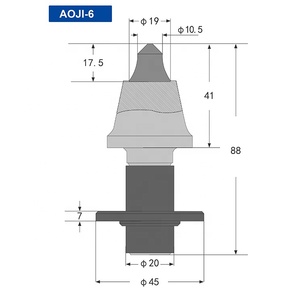 <span class=keywords><strong>Tungsten</strong></span> <span class=keywords><strong>Carbide</strong></span> Bê Tông Nhựa Đường Road Milling Picks W6/20x Răng Cắt Đường Phay <span class=keywords><strong>Bits</strong></span> Cho Wirtgen Máy Phay - Product Image 6