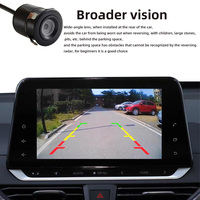 Caméra de Recul Universelle Étanche HD avec Vision Nocturne, Intégrée, pour Voiture