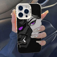 Coques de téléphone imprimées avec des motifs d'anime les plus récents, protection intégrale en TPU pour différents modèles de téléphone