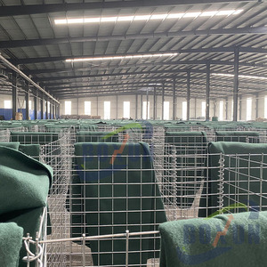 Cát container lũ rào cản quốc phòng rào cản chống cháy nổ lưới Hàn <span class=keywords><strong>gabion</strong></span> dây lưới vải địa kỹ thuật túi - Product Image 6