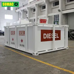 SUMAC Alta calidad 2200 litros 5000L Prevención de sobrellenado Gasolina Aceite Diesel Almacenamiento Tanque de combustible
