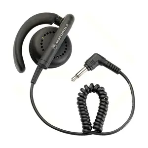 WADN4190 Auricular flexible de solo recepción Walkie Talkie Auricular de radio bidireccional para radios Motorola