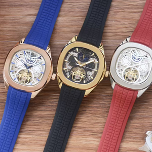 Reloj Mecánico de Alta Gama, Diseño Original en Acero Inoxidable, con Correa Elegante, Pateks - Product Image 1