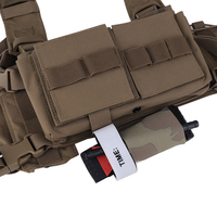 Pochette de garrot tactique KRYDEX pochette médicale élastique crochet et boucle support de garrot tactique camouflage