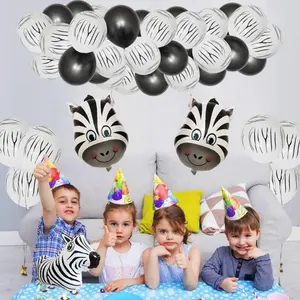 Baby Shower Animal Birthday Jungle Theme Party Safari Party Balloons Wedding Party Decor Kid Birthday Balloons