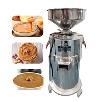Machine à fabriquer du beurre de cacahuètes électrique automatique en acier inoxydable de haute qualité pour les soja et les noix, usage commercial et domestique, en vente