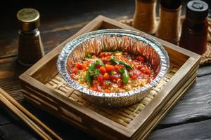 Barquettes en aluminium en gros, grandes barquettes rondes en aluminium jetables de qualité alimentaire, boîte à lunch - Product Image 2