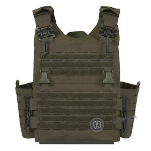 أسود حاملة لوحة مدمجة الأمن Chaleco Tactico سترة تكتيكية نسيج مركب LSR الصيد في الهواء الطلق وصول جديد الصيد - Product Image 3