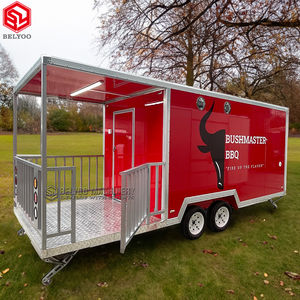 Remorque professionnelle de crème glacée et de nourriture pour hot-dogs à vendre avec fenêtre de concession Food Truck mobile - Product Image 3