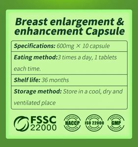 Capsule per l'ingrandimento e <span class=keywords><strong>il</strong></span> miglioramento del <span class=keywords><strong>seno</strong></span>, 10 capsule, vendita calda per l'esportazione transfrontaliera, vendita diretta dalla fabbrica OEM - Product Image 4