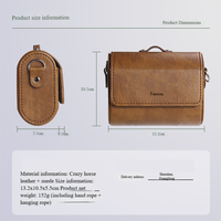 Sac de rangement pour la photographie de rue pour Ace Pro 2, pochette pour appareil photo à bandoulière avec doublure en velours et sangle réglable pour les voyages