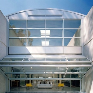 Usine professionnelle beau design <span class=keywords><strong>porte</strong></span> de <span class=keywords><strong>garage</strong></span> pliante en verre sectionnel - Product Image 6