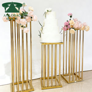 Pilar cuadrado de la boda del acero inoxidable de la decoración para el acontecimiento del partido - Product Image 5