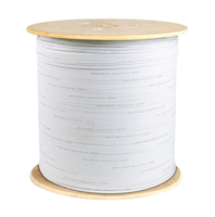 NECERO Outdoor FTTH G657A LSZH Fiber Optic Drop Cable 1-12 Cores -20C to +60C Operating Temperature