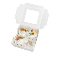Cajas de sándwich de pastel de papel de embalaje de panadería de pastelería de diseño libre para fiesta de cumpleaños