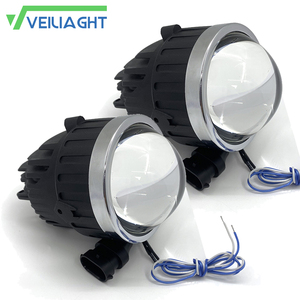 Faros Antiniebla LED Retrofit <span class=keywords><strong>de</strong></span> 3 Pulgadas para Actros Mustang 2020 Mazda <span class=keywords><strong>CX</strong></span>-<span class=keywords><strong>5</strong></span> Hyundai I10 Toyota Harrier, Lentes <span class=keywords><strong>de</strong></span> Proyector Mejoradas - Product Image 1