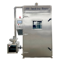 DZJX 30 50 100 150 200 250 500 1000 Kg poulet viande boeuf Machine à fumer bois fumée maison four pour la cuisson des aliments poisson Restaurant