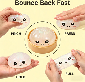 Jouet anti-stress, balle collante pour adultes et enfants, balles moelleuses, cadeaux sensoriels apaisants pour soulager le stress, articles pour sacs cadeaux - Product Image 3