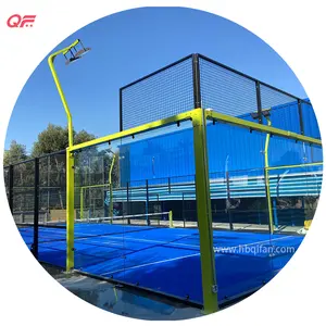 China Supplier Padel Field Outdoor Indoor Sports Abs Frame Paddle Tennis Court