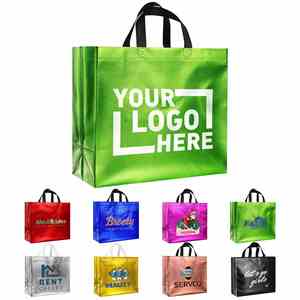 Reusable Shopping <b>Bags</b> with Handles, Customizable Business Logo <b>Tote</b> <b>Bags</b>, Perfect Wedding Gifts and Promotional Gifts - Product Image 1