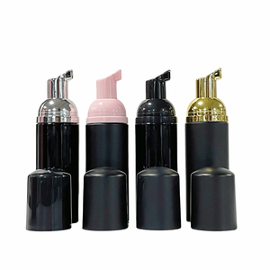 50ml 150 200ml 8oz tạo bọt Lash Sữa rửa mặt dầu gội sữa rửa mặt Mousse Chai Màu Trắng màu be nhựa xà phòng <span class=keywords><strong>Dispenser</strong></span> bọt bơm chai - Product Image 3