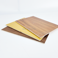 Contreplaqué mélaminé 4x8 en gros disponible en gris, blanc, grain de bois et marbre pour meubles et armoires