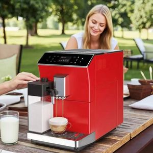 Cafetera Espresso Italiana Automática para el Hogar con Espumador de Leche Incorporado, Cafetera Espresso Italiana Totalmente Automática para el Hogar - Product Image 4