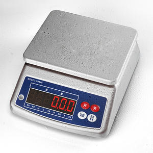 Produit neuf, balance électronique commerciale étanche, 30 kg avec plateau en acier inoxydable - Product Image 1