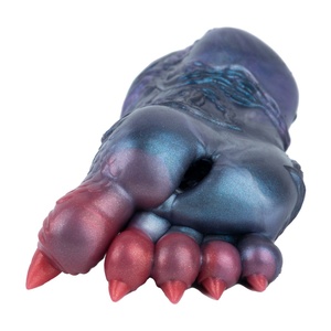 GEEBA Masturbateur masculin en silicone en forme de pied, modèle « Monster Foot », jouet sexuel pour hommes, pour le fétichisme des pieds - Product Image 4