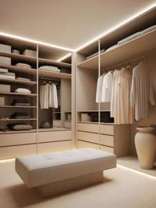 オープンスタイル女性用高級ワードローブモダンホーム家具寝室用アパートホテル用 - Product Image 2