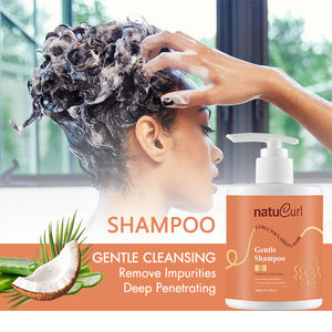 Set de Cuidado Capilar para Cabello Rizado de Marca Propia, Champú y Acondicionador Orgánico Sin Sulfatos para Niños, Nutre y Repara el Cabello Encrespado y Dañado - Product Image 2