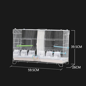 Yüksek kaliteli kuş kafesi Pet kafesleri taşıyıcılar büyük beyaz kuş üreme kafesi - Product Image 3