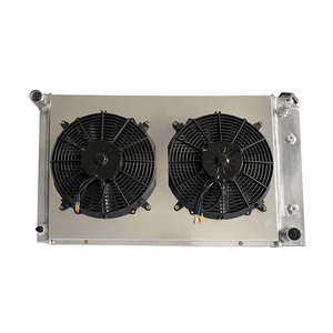 Radiador de Aluminio con Cubierta de Ventilador para Chevrolet Blazer C10 C20 C30/Buick Apollo Century/Cadillac Seville/GMC 75-87 - Product Image 1