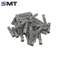 Fabricant chinois de chevilles murales en plastique sans bordure de haute qualité, différentes tailles, type complet, résistance aux chocs en nylon, expansion murale