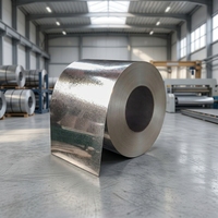 Bobine d'acier galvanisé à chaud (GI) avec revêtement en zinc, épaisseur 0,12-3,0 mm, pour la construction, avec service de découpe, norme JIS