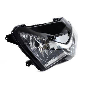 Conjunto de Faro Delantero Transparente con Lente Negra ABS Bevinsee para <span class=keywords><strong>Kawasaki</strong></span> Z800 <span class=keywords><strong>Z250</strong></span> 2013 2014 <span class=keywords><strong>2015</strong></span> - Product Image 2