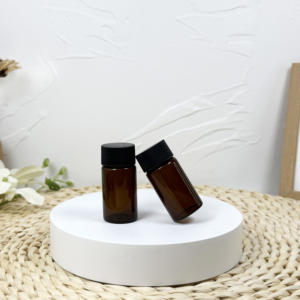 Tubes en verre borosilicate réutilisables avec couvercle CR à sécurité enfant et joint de brosse - Product Image 3