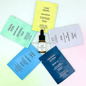 Sachet d'emballage cosmétique en aluminium pour échantillons de crème et de poudre, matériaux 100 % recyclables, avec logo personnalisé, 3 ml, 5 ml, 10 ml - Product Image 2