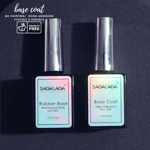 Suministros <span class=keywords><strong>para</strong></span> <span class=keywords><strong>uñas</strong></span> 15ML Base Coat Gel Polish Diseño profesional Libre <span class=keywords><strong>de</strong></span> crueldad Personalizar sus etiquetas Capa base transparente <span class=keywords><strong>para</strong></span> <span class=keywords><strong>uñas</strong></span> <span class=keywords><strong>de</strong></span> gel - Product Image 4