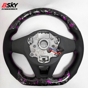Venta Directa de Fábrica, Volante de Fibra de Carbono Forjado de Alta Calidad para Volkswagen BORA, CADDY, GOLFGTI, <span class=keywords><strong>GOLFGTD</strong></span>, JETTA, POLO, TOURAN - Product Image 5