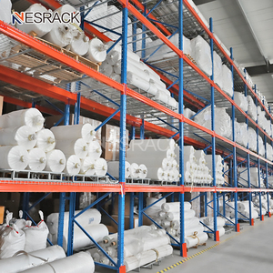 패브릭 볼트 의류 창고 창고 선반 랙 창고 랙 보관실 용 롤 보관 랙 - Product Image 1