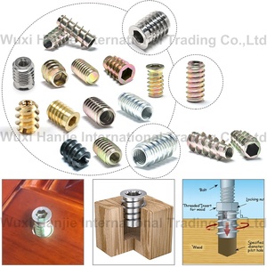 Thép không gỉ SS304 Hex điều khiển M4 M5 M6 M8 <span class=keywords><strong>M10</strong></span> Tự Khai thác gỗ Threaded chèn <span class=keywords><strong>NUT</strong></span> - Product Image 6
