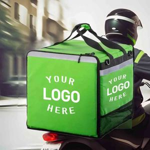 กระเป๋าส่งอาหารแบบพับได้คุณภาพสูงสั่งทำได้ตามต้องการ ขายส่ง ผลิตจากผ้า PP ทอ พิมพ์ลาย หนาพิเศษ สำหรับส่งอาหาร ใช้เป็นของแจกเพื่อการส่งเสริมการขาย - Product Image 5