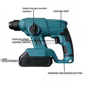 เครื่องมือไฟฟ้าไร้<span class=keywords><strong>สาย</strong></span>21V <span class=keywords><strong>สว่าน</strong></span><span class=keywords><strong>เจาะ</strong></span>กระแทกสำหรับ<span class=keywords><strong>เจาะ</strong></span>คอนกรีตไม้ - Product Image 3