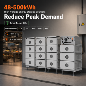 Stock d'usine, Système de stockage d'énergie solaire 30 kW avec batterie haute tension 50 kWh 100 kWh, surveillance intelligente, pour sauvegarde C&I - Product Image 1