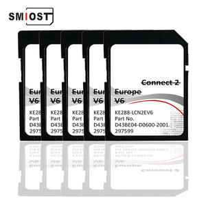 Smiost 8GB Bộ nhớ 3 năm bảo hành tùy chỉnh CID GPS bản đồ chuyển hướng thẻ SD cho Nissan C2 V6 Châu Âu Micra evalia - Product Image 2